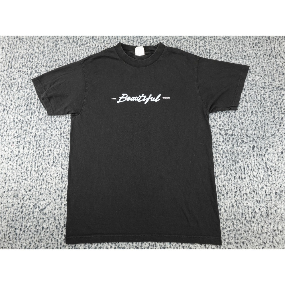 Shaka Wear Hulvey The Beautiful Tour T-Shirt Mens Medium Black Graphic Tee